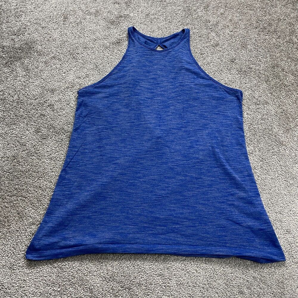 Blue Women's Racerback Tank Top